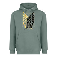 Sage Shingekis no kyojinn Heavyweight Hoodie - ArtMosaic