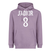 Lavender j’adior 8 Heavyweight Hoodie - ArtMosaic