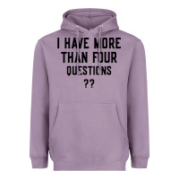 Lavender i have more than four questions Heavyweight Hoodie - ArtMosaic