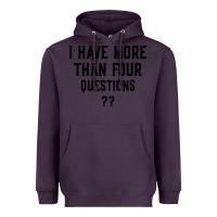 Plum i have more than four questions Heavyweight Hoodie - ArtMosaic