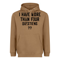 Toasted Coconut i have more than four questions Heavyweight Hoodie - ArtMosaic
