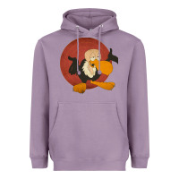 Lavender beaky buzzard 1 Heavyweight Hoodie - ArtMosaic