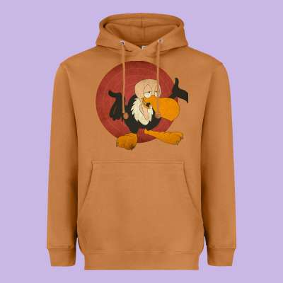 Beaky Buzzard 1 Heavyweight Hoodie Designed By Artmosaic