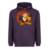 Plum beaky buzzard 1 Heavyweight Hoodie - ArtMosaic
