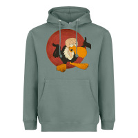 Sage beaky buzzard 1 Heavyweight Hoodie - ArtMosaic