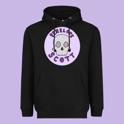 Penelope Scott Skeleton Heavyweight Hoodie Designed By Artmosaic