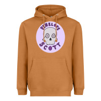 Meerkat Penelope Scott Skeleton Heavyweight Hoodie - ArtMosaic