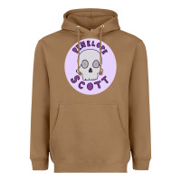 Toasted Coconut Penelope Scott Skeleton Heavyweight Hoodie - ArtMosaic