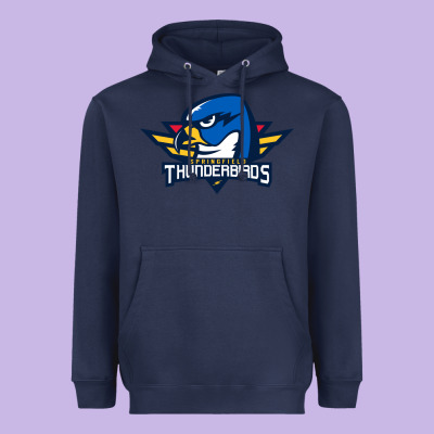 Springfield Thunderbirds Heavyweight Hoodie Designed By Artmosaic