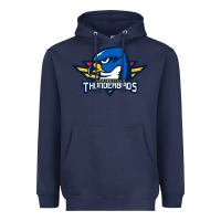 Navy springfield thunderbirds Heavyweight Hoodie - ArtMosaic
