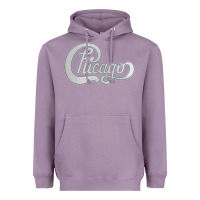 Lavender Chicago Transit Authority Heavyweight Hoodie - ArtMosaic