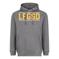 Storm Exclusive Brown LFGSD Official Fun Design T Shirt Heavyweight Hoodie - ArtMosaic