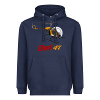 Navy bell 47 helicopter Heavyweight Hoodie - ArtMosaic