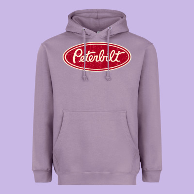 Peterbilt Truck Racing Vintage Heavyweight Hoodie Designed By Artmosaic