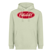 Matcha peterbilt truck racing vintage Heavyweight Hoodie - ArtMosaic