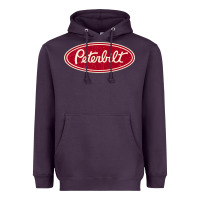 Plum peterbilt truck racing vintage Heavyweight Hoodie - ArtMosaic