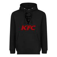 Black k.f.c-restaurant Heavyweight Hoodie - ArtMosaic