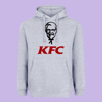 K.f.c-restaurant Heavyweight Hoodie Designed By Artmosaic