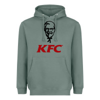 Sage k.f.c-restaurant Heavyweight Hoodie - ArtMosaic
