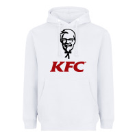 White k.f.c-restaurant Heavyweight Hoodie - ArtMosaic