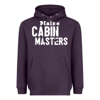 Plum maine cabin masters Heavyweight Hoodie - ArtMosaic