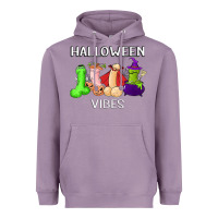 Lavender halloween vibes dick tie dye hippie retro lazy costume Heavyweight Hoodie - ArtMosaic
