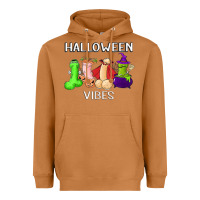 Meerkat halloween vibes dick tie dye hippie retro lazy costume Heavyweight Hoodie - ArtMosaic
