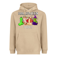Mushroom halloween vibes dick tie dye hippie retro lazy costume Heavyweight Hoodie - ArtMosaic