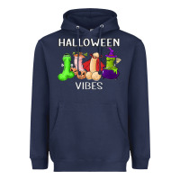 Halloween Vibes Dick Tie Dye Hippie Retro Lazy Costume Heavyweight Hoodie | Teevron