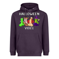 Plum halloween vibes dick tie dye hippie retro lazy costume Heavyweight Hoodie - ArtMosaic