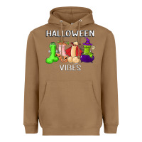 Toasted Coconut halloween vibes dick tie dye hippie retro lazy costume Heavyweight Hoodie - ArtMosaic