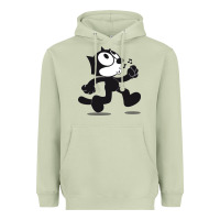 Matcha felix the cat whistling Heavyweight Hoodie - ArtMosaic