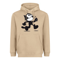 Mushroom felix the cat whistling Heavyweight Hoodie - ArtMosaic