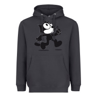 Smoke felix the cat whistling Heavyweight Hoodie - ArtMosaic