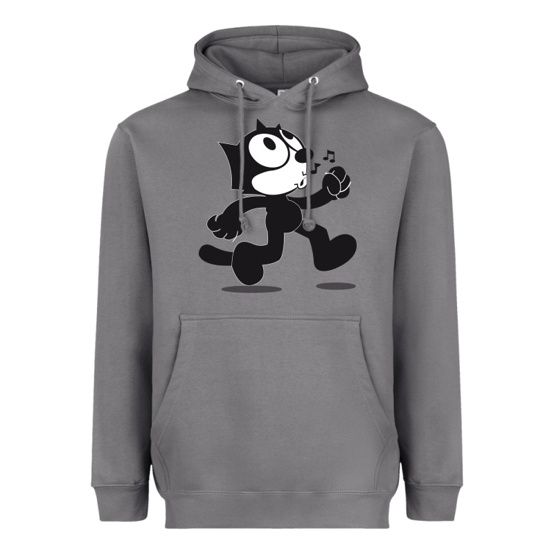 Felix The Cat Whistling Heavyweight Hoodie by ArtMosaic | Teevron