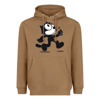 Toasted Coconut felix the cat whistling Heavyweight Hoodie - ArtMosaic