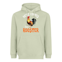 Matcha Here Comes The Rooster Shirt Chicken Lady Outfit 243 Heavyweight Hoodie - ArtMosaic