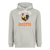 Moon Dust Here Comes The Rooster Shirt Chicken Lady Outfit 243 Heavyweight Hoodie - ArtMosaic