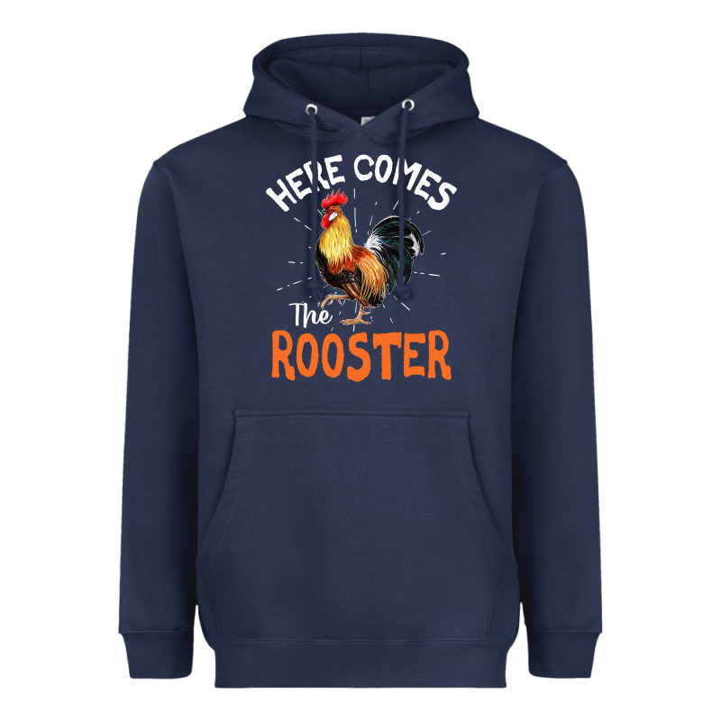 Here Comes The Rooster Shirt Chicken Lady Outfit 243 Heavyweight Hoodie by ArtMosaic | Teevron