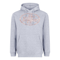 Heather Grey pepper Heavyweight Hoodie - ArtMosaic