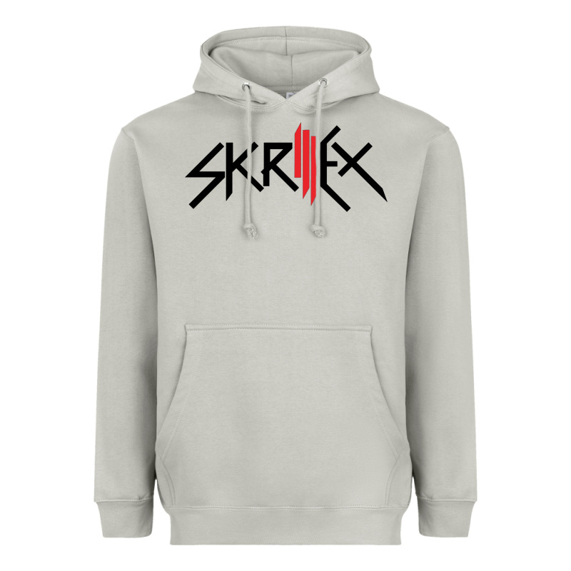 White Skrillex Heavyweight Hoodie by ArtMosaic | Teevron