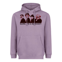 Lavender sure i'm a marxist Heavyweight Hoodie - ArtMosaic