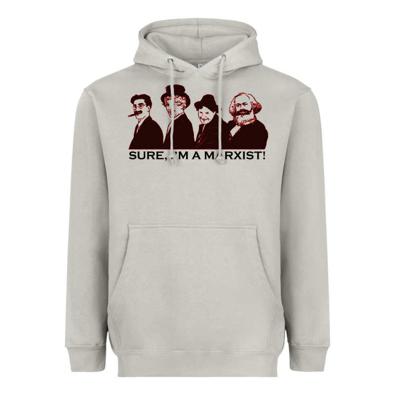 Sure I'm A Marxist Heavyweight Hoodie by ArtMosaic | Teevron