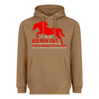 Toasted Coconut Red Pony Cafe, Funny cute horse lover Heavyweight Hoodie - ArtMosaic
