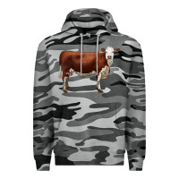 Hereford Cow Premium Hoodie | Teevron