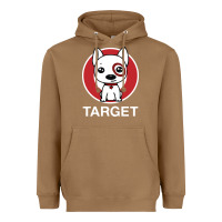 Toasted Coconut target team member Heavyweight Hoodie - ArtMosaic