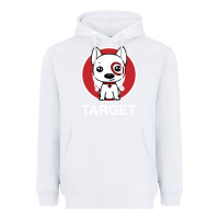 White target team member Heavyweight Hoodie - ArtMosaic