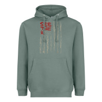 Sage Seether Bone Flag Heavyweight Hoodie - ArtMosaic