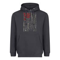 Smoke Seether Bone Flag Heavyweight Hoodie - ArtMosaic