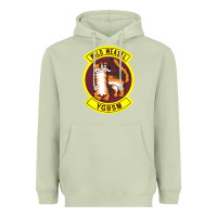 Matcha Air Force Wild Weasel YGBSM Heavyweight Hoodie - ArtMosaic